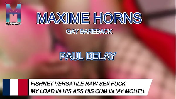 Fishnets, bondage, raw sex, cum in every hole.This new switch scene with PaulDelayX is wild, dirty and passionate W ... 