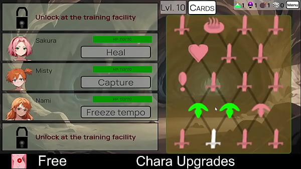 Chara Upgrades (free game itchio) Adventure 