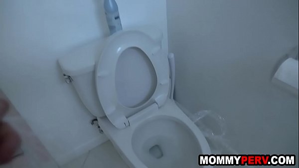 Bratty stepson getting a blowjob from step mom after prankingher