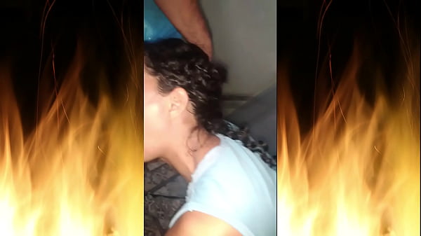 Oral sex with the delivery man as a form of payment 