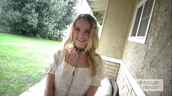 Horny Blonde Nikole Nash Takes Bryan Gozzling's Large Cock Up Her Ass! 