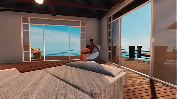 Indian Ravan Fucks English_Pussy on Sea Beach_Resort Mumbai.