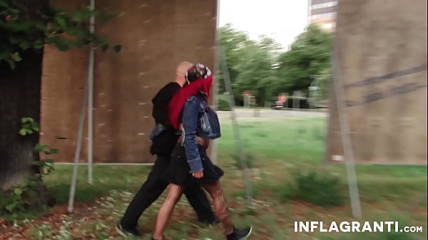 Tattooed_milf fucking outdoors