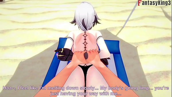Arlecchino blowjob bikini sex on the beach | free POV | Genshin Impact | Watch Full & FullPOV versions on Sheer & PTRN: Fantasyking3 