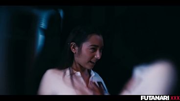 School Girl Facefucked by BWC &amp_ BBC - Real Life Interracial Futanari Threesome