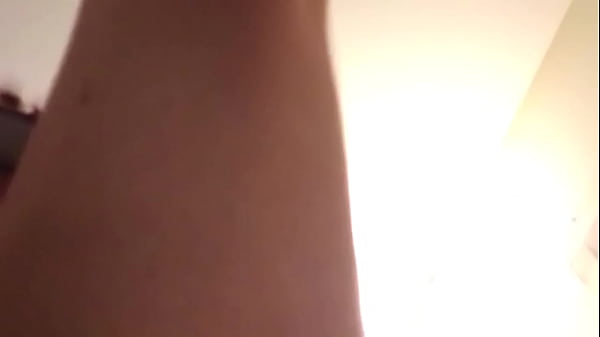 ExGirlfriend sucks cock on edge of the bed