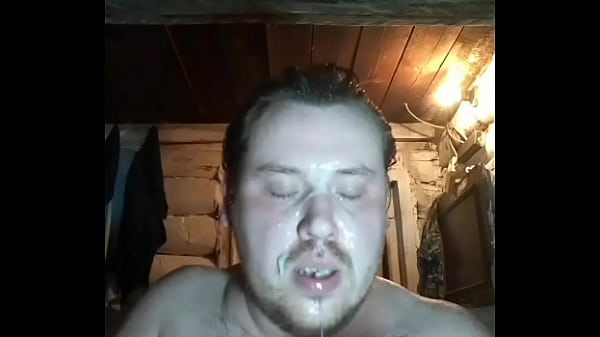 Play MP4 - I cum very hard and impulsively&period; I pour fresh cum in my mouth and on my face&excl;