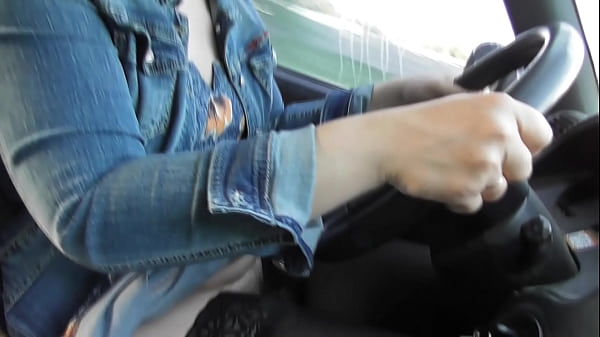 Play MP4 - Hairy mature in the car