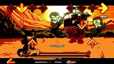 Fnf Dustin - Uprising (Gameplay) 