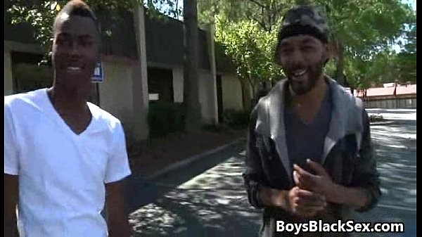Blacks On Boys - Gay Hardcore Interracial Bareback Sex Video 08