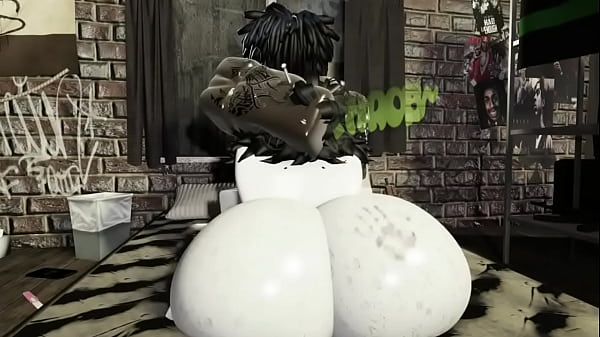 Gothic white girl gets fucked hard and nutted in by buff black bull while pathetic cuck boyfriend watches