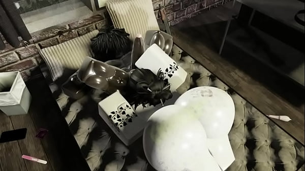 Gothic white girl gets fucked hard and nutted in by buff black bull while pathetic cuck boyfriend watches 