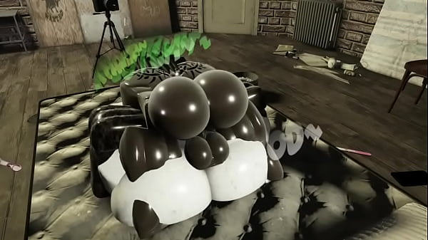 Gothic white girl gets fucked hard and nutted in by buff black bull while pathetic cuck boyfriend watches