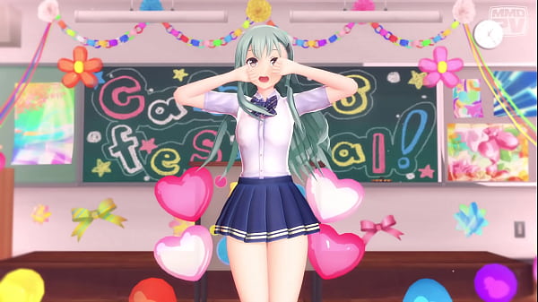 MMD Suzuya JK Suit Flying Skirt