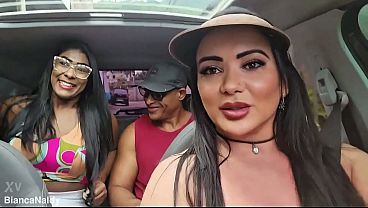 FIQUEI DE &Aacute_GUA NA BOCA COM O CASAL DE PASSAGEIRO. O CLIMA ESQUENTOU .