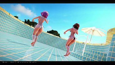 Mmd animation by mm3077 girl dance to shake off