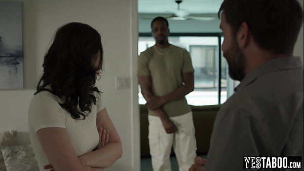 Play MP4 - Horny cuck husband gets his depressed wife a big black present