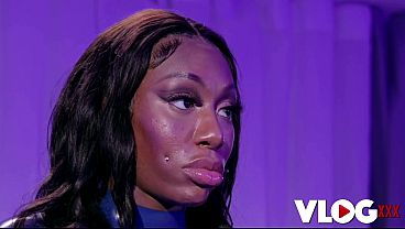 Busty milf ebony mystique enjoys sensual foreplay before getting dicked 