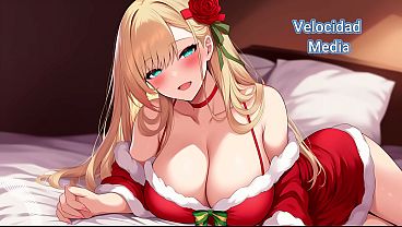 Instrucciones para masturbarte con santa joi hentai en espa&ntilde;ol 