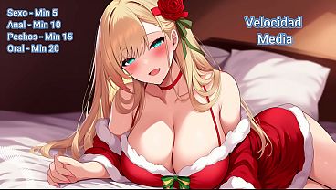 Instrucciones para masturbarte con santa joi hentai en espa&ntilde;ol 