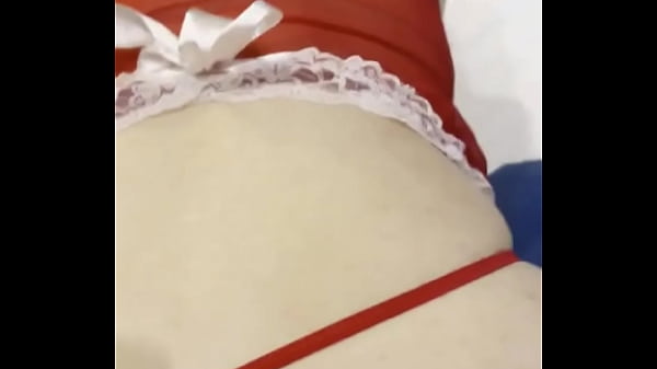 My little slut takes my cock so wellpeggingnstrapon