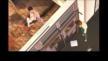 Huge boobs 3d moaning