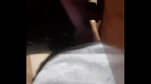 Naughtyjenn bouncing on big dildo 