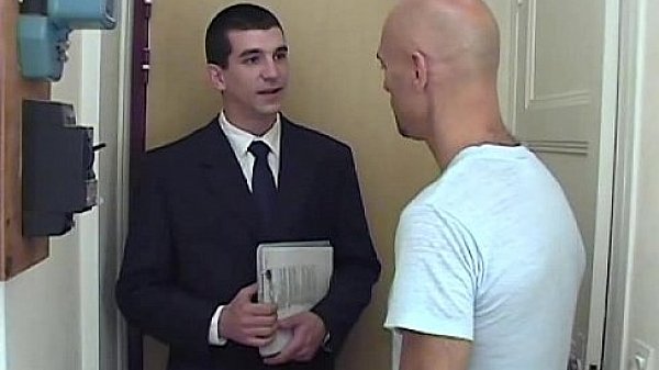 This real straight suite-trousers guy get wanked in spite of hil by Nicolas! 