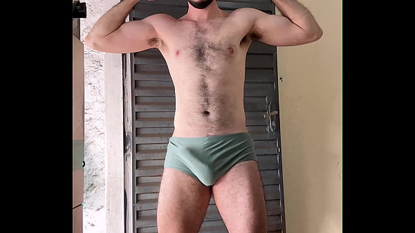 Throbbing Bulge In Speedo Swim Briefs thumbnail