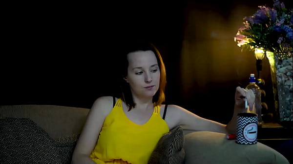 Sucking on a cigarette and looking at you 