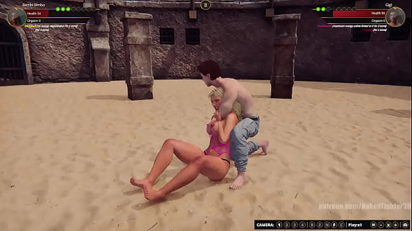 Bambi vs gigi nf3d mixed kinky combat arena