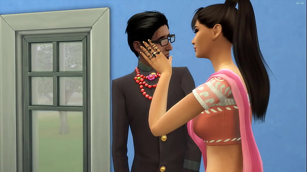 Indian desi mature woman teaches her step nephew how to have sex for the first time