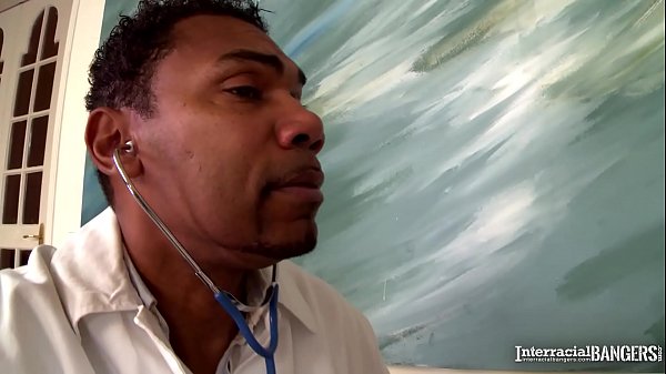 Interracial bangers can't get enough of patient Kerry sucking enormous dark dick 