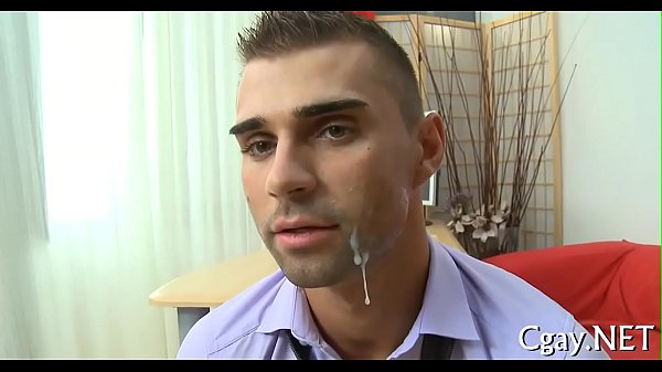 Bawdy blowjob for lusty homo 