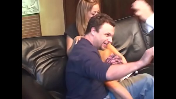 Play MP4 - Horny topless slut gets cocked on couch fucking hardcore