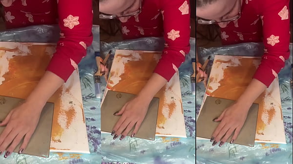 Long nail finger dark nail fetish 