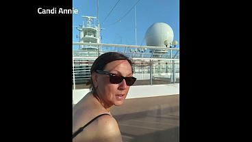 Caribbean Cruise With Mature Sexy Swinging Gilf Slut Candi Annie thumbnail