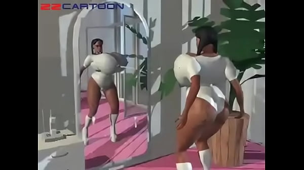 Play MP4 - 3D Art Black Hourglass Strippe