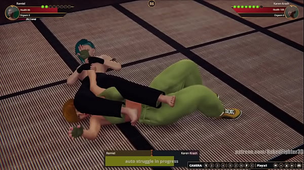 Remiel vs karen nf3d female mma combat dojo battle