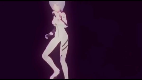 Rei Ayanami haciendo unos bailes bien buenotes (calidad Full HD)