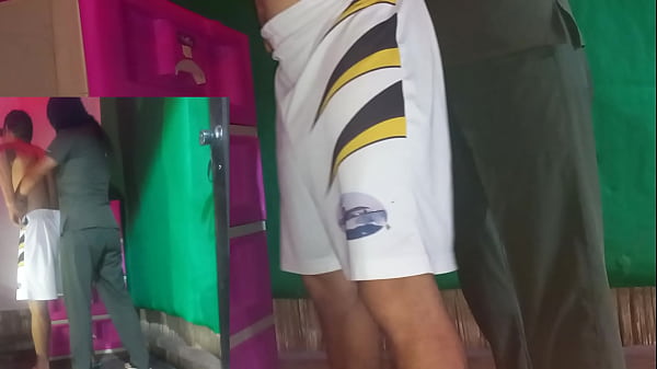 The last meeting stepmother tells her stepson that he will have to travel to the united states for work and that it will be the last time they will have sex at home