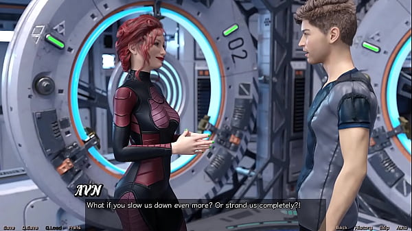 Stranded in space #95 holding hands with asian scientist milf 