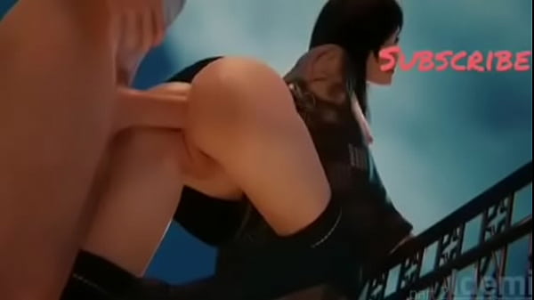 Трахнул брюнетку в попу 