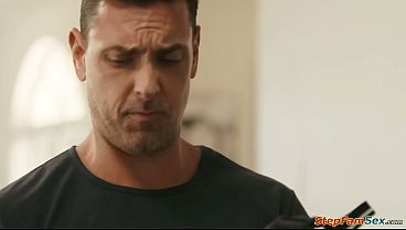 Stepdaughter Julia James Masturbates In Her Room.her Stepdad Opens Her Door Right When The Petite Small Tits Teen Squirts And Soaks Him In Pussy Juice thumbnail