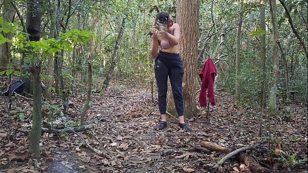 A stranger fucked me in the forest 