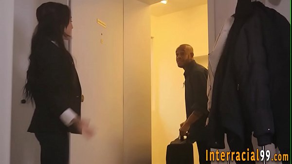 Cutie sucks black_shlong