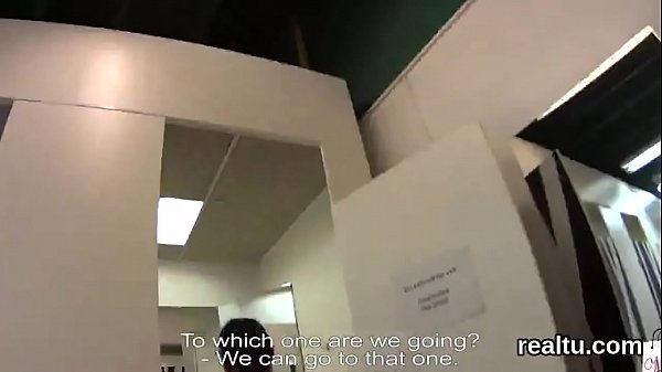 Attractive czech kitten is seduced in the mall and shagged in pov