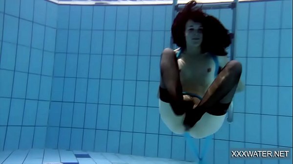 Hot Hungarian teenin the swimming_pool Petra