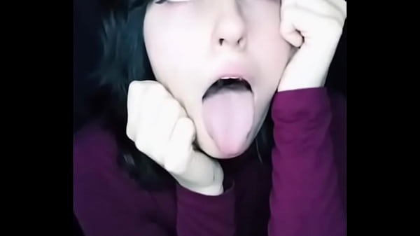 Ahegao brunette 