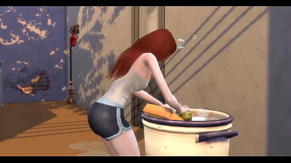 Padrastro no se resiste y termina follando con su hijastra de 18 a&ntilde;os cuando su madrastra no esta